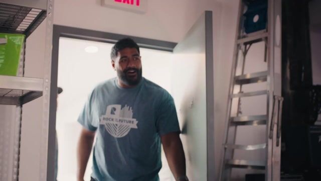 Jordan Mailata x Rock to the Future BROLL